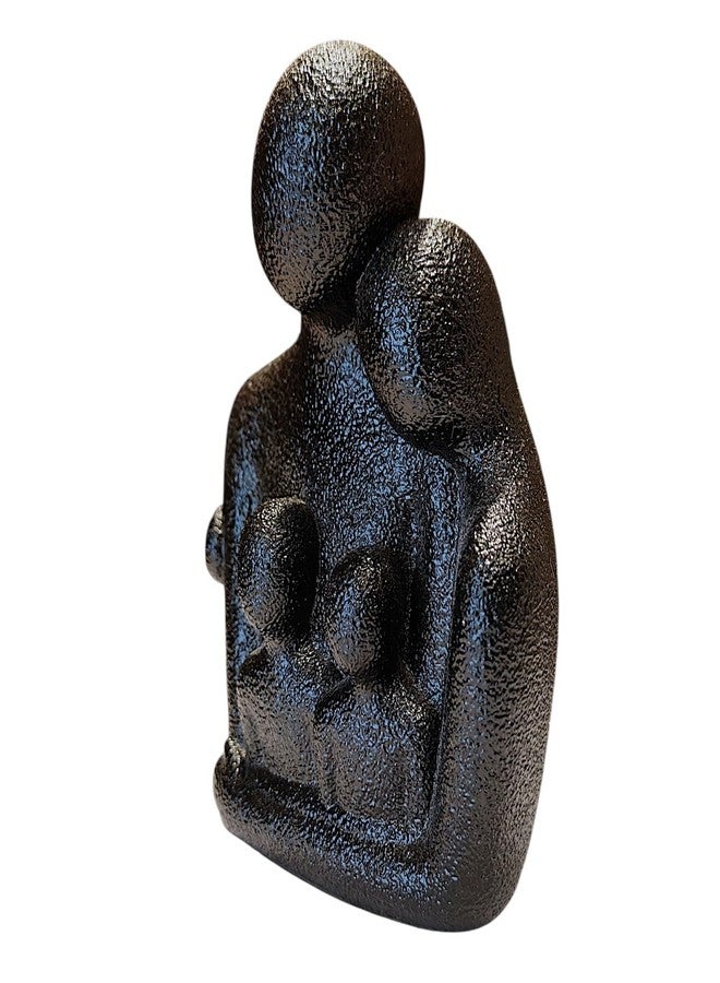Karigaari India Modern Family Love Sculpture | Abstract Black Unity Statue for Home Decor | Parents & Children Bond Art | Thoughtful Gift for Anniversary, Housewarming, Mother's Day - Image 5
